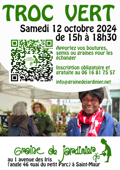 Affiche du Troc du 12 octobre 2024